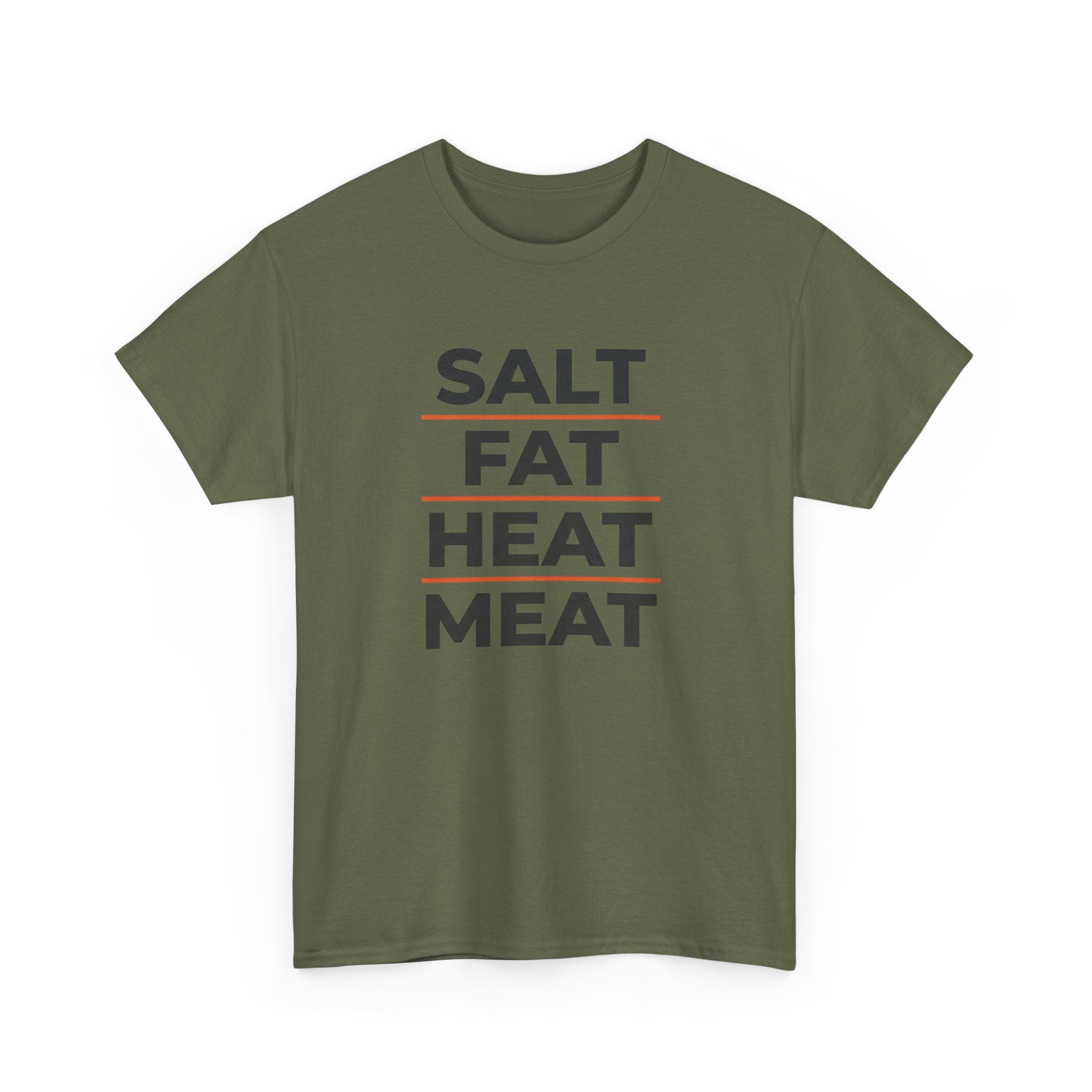 Salt Fat Heat Meat T-Shirt