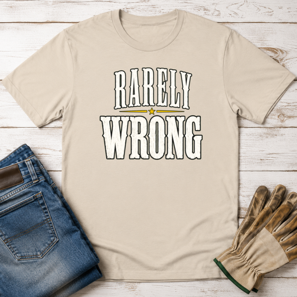 Rarely Wrong T-Shirt