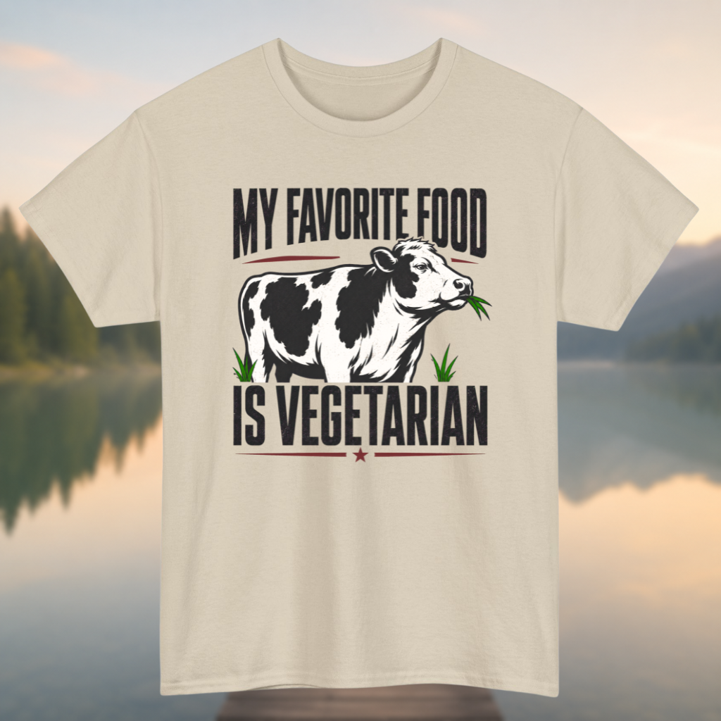 Fav Food Vegetarian T-Shirt