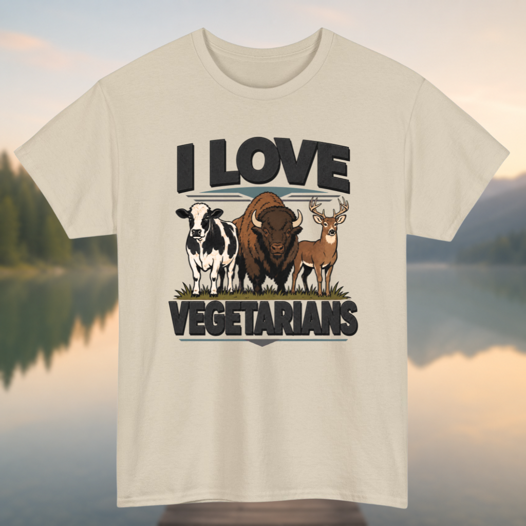 I Love Vegetarians T-Shirt