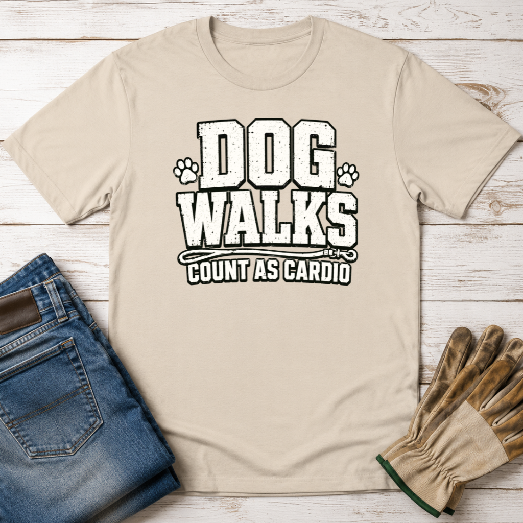 Dog Walks Cardio T-Shirt