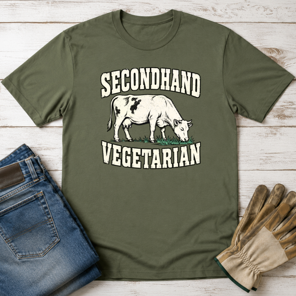 Secondhand Vegetarian T-Shirt