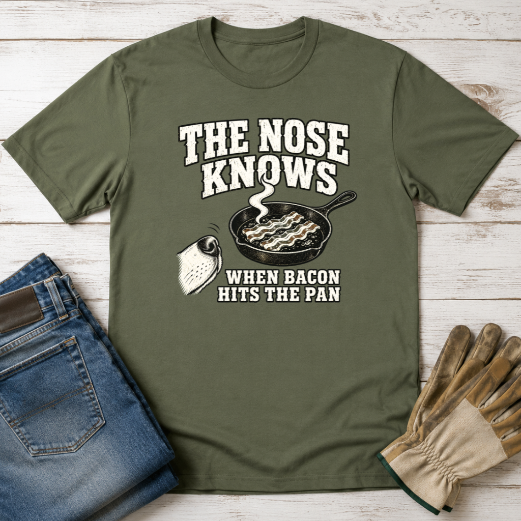 Nose Knows Bacon T-Shirt