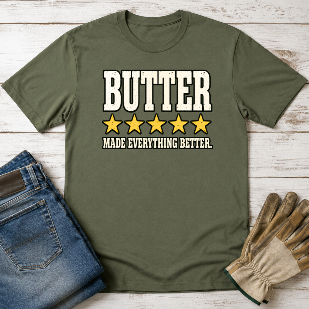 Butter Review T-Shirt