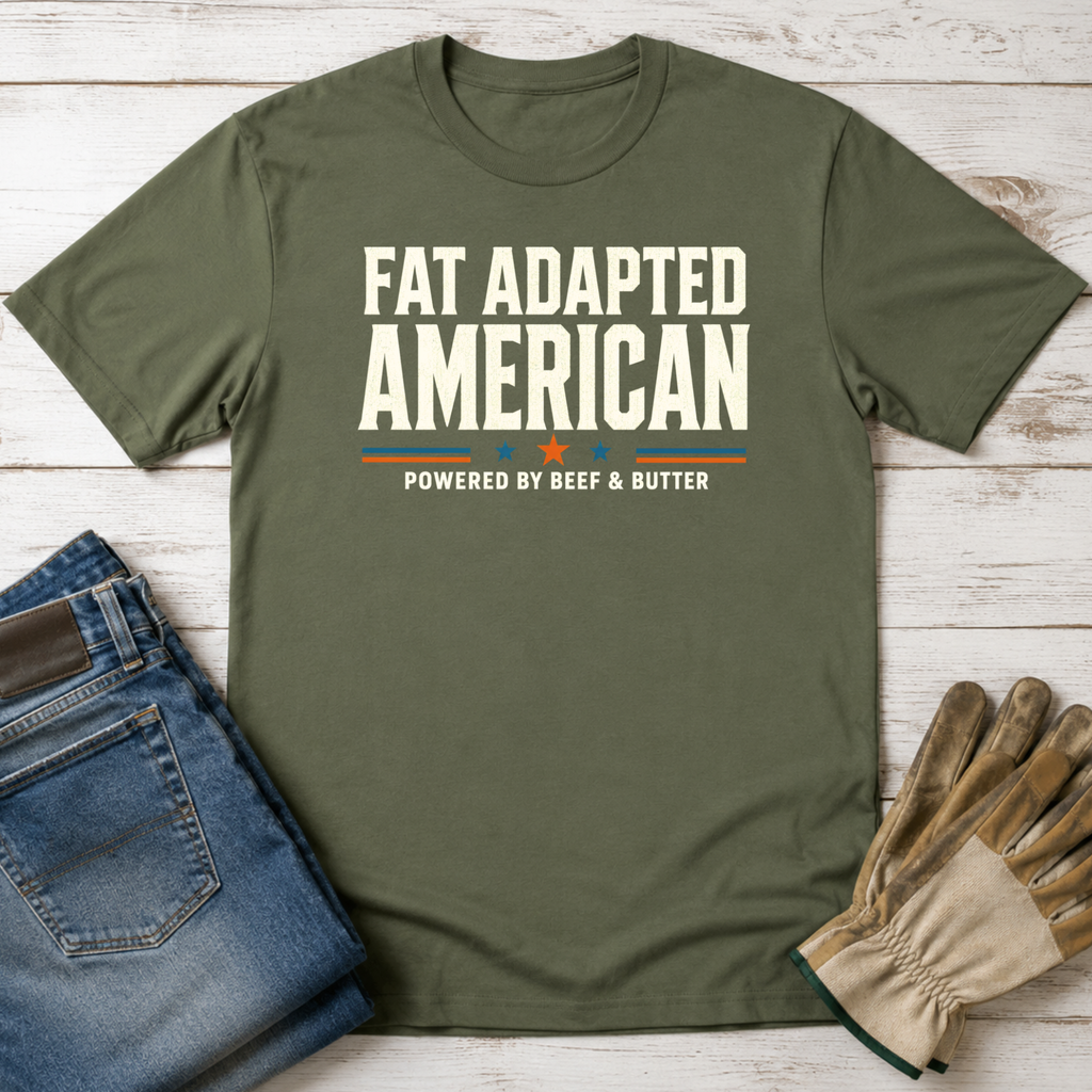 Fat Adapted American T-Shirt
