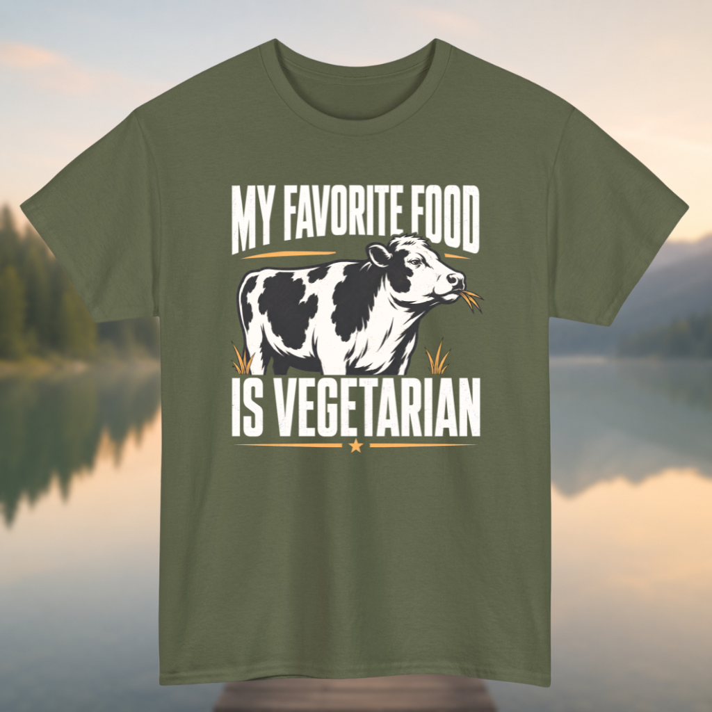 Fav Food Vegetarian T-Shirt