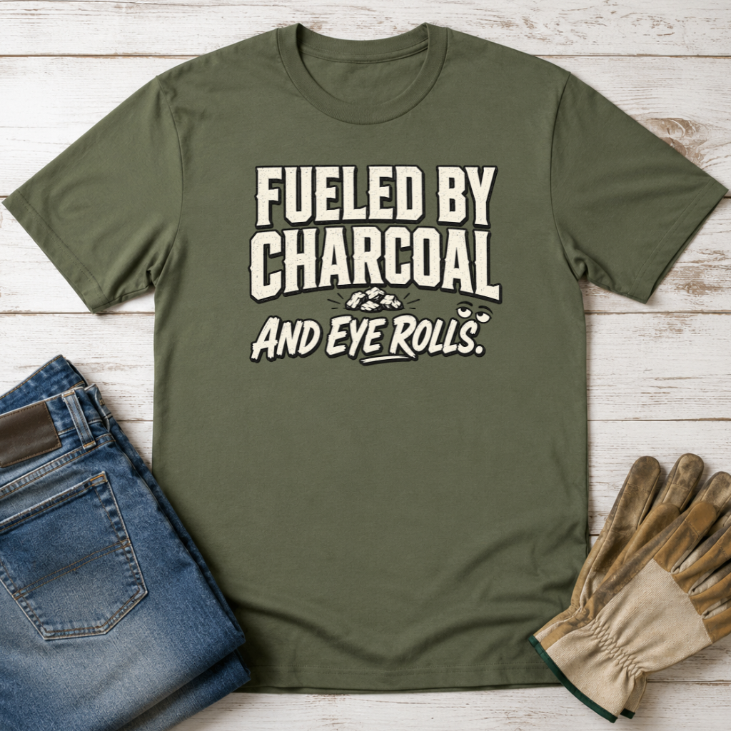 Charcoal & Eye Rolls T-Shirt