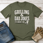 Grill & Dad Jokes T-Shirt
