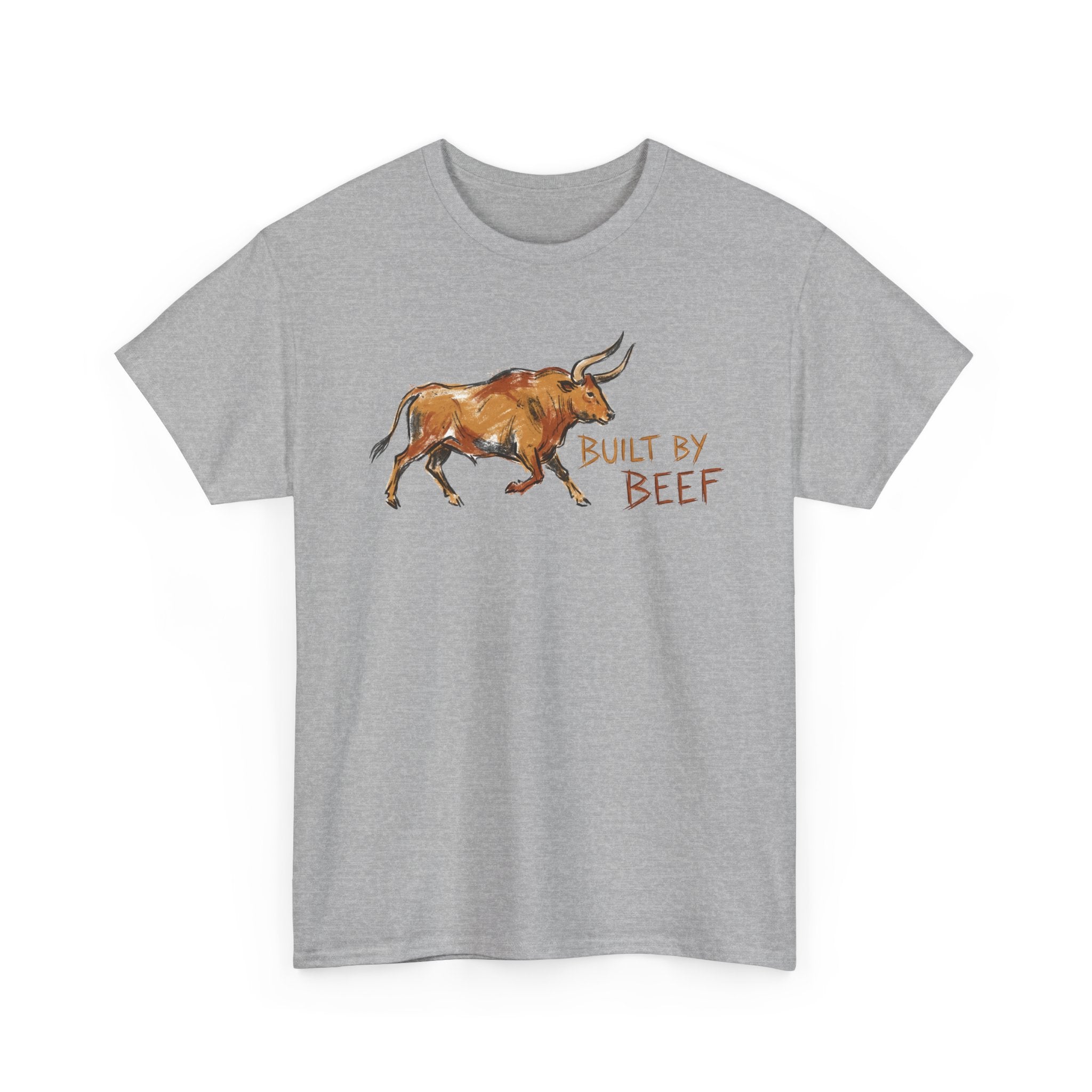 Built by Beef Cave Painting T-Shirt