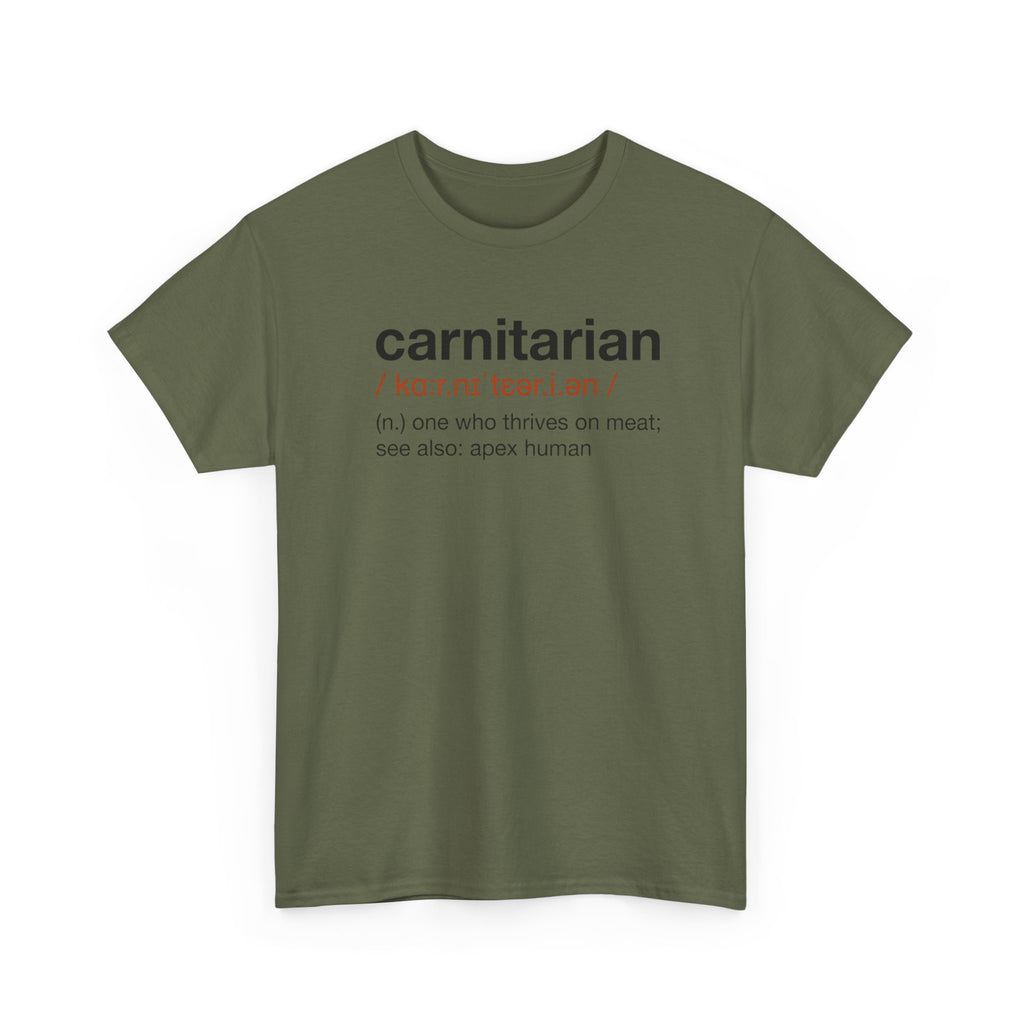 Carnitarian definition T-Shirt