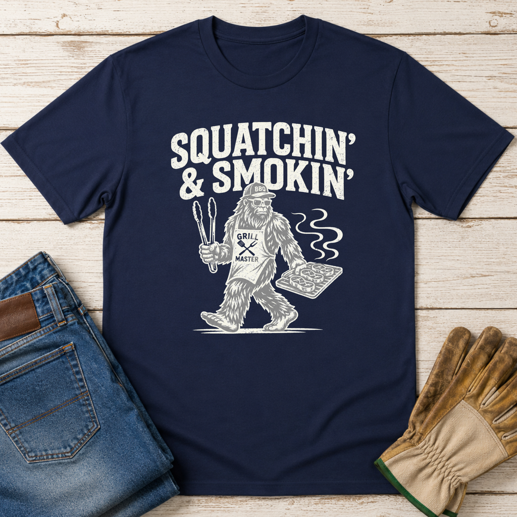 Squatchin & Smokin T-Shirt