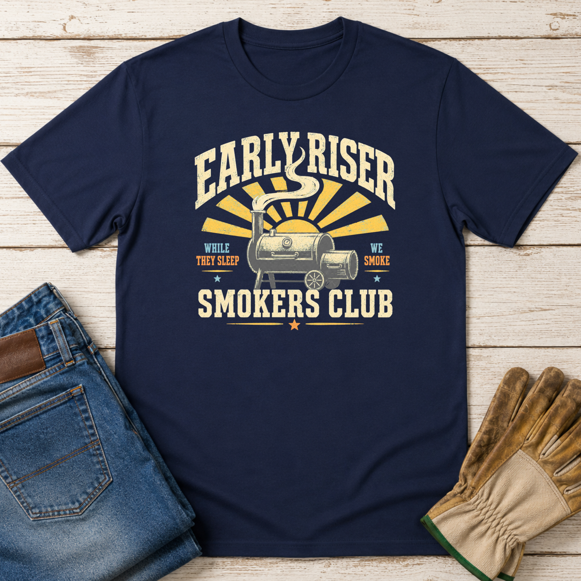 Early Riser Smokers T-Shirt