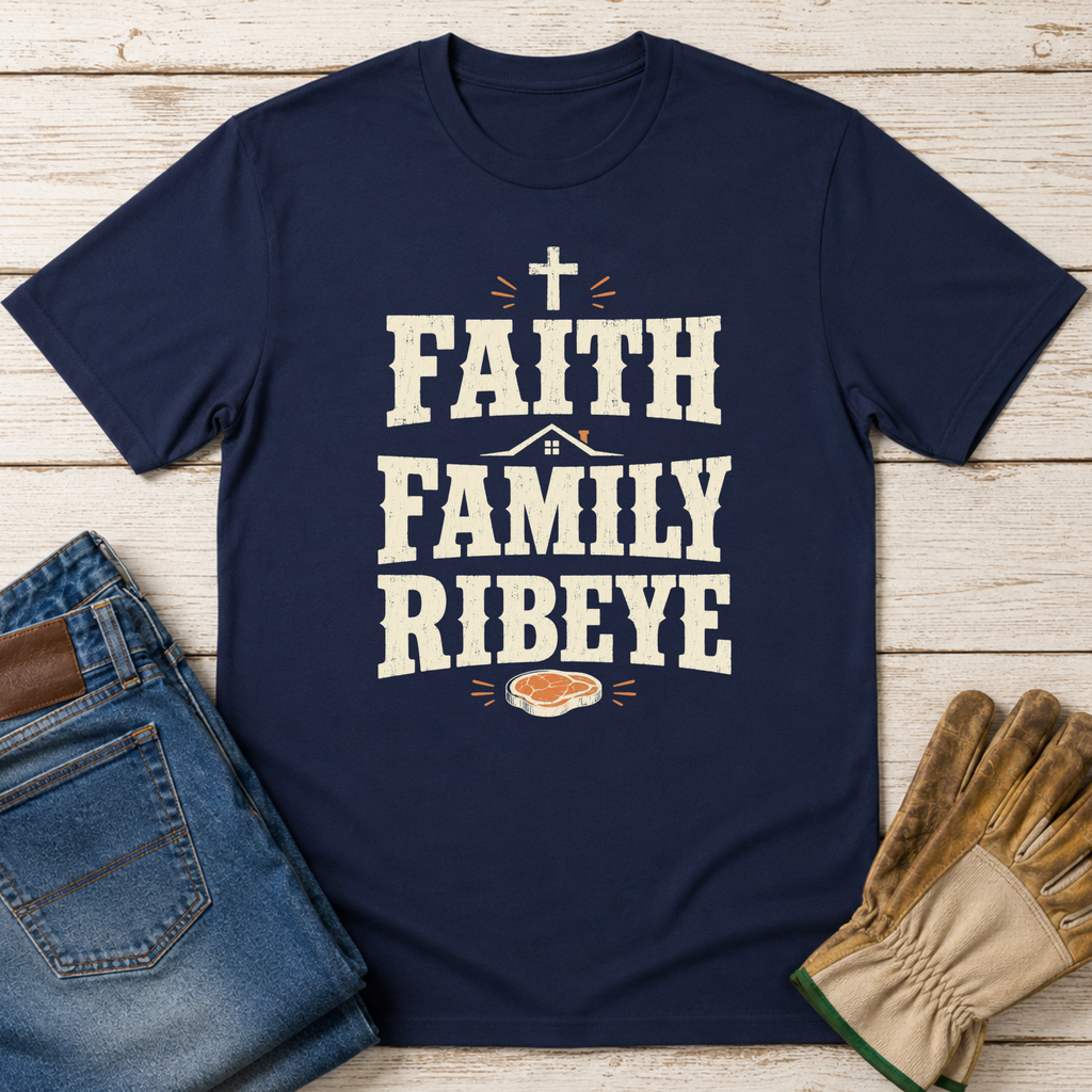 Faith Family Ribeye T-Shirt