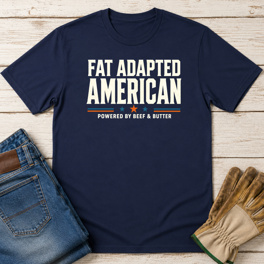 Fat Adapted American T-Shirt