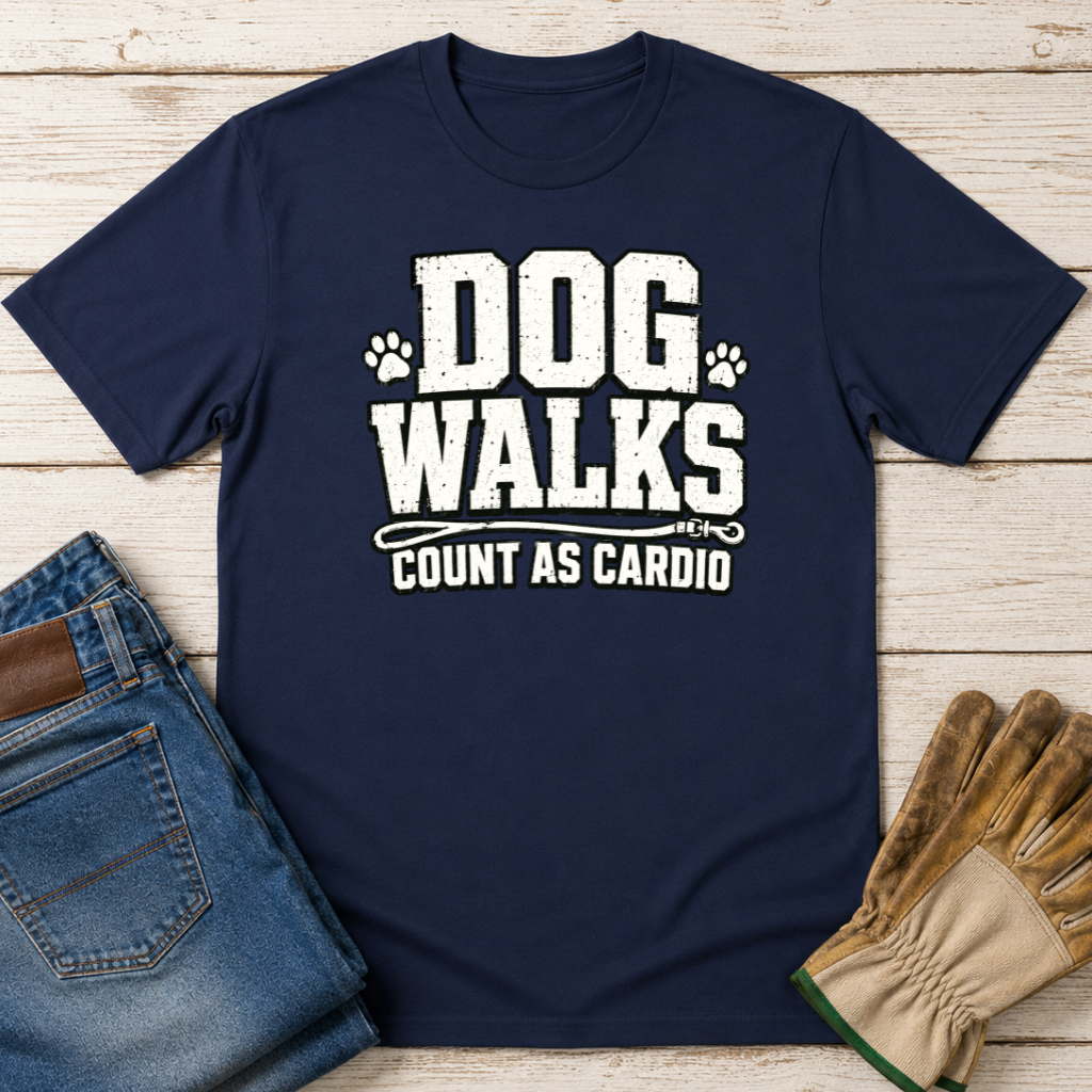 Dog Walks Cardio T-Shirt
