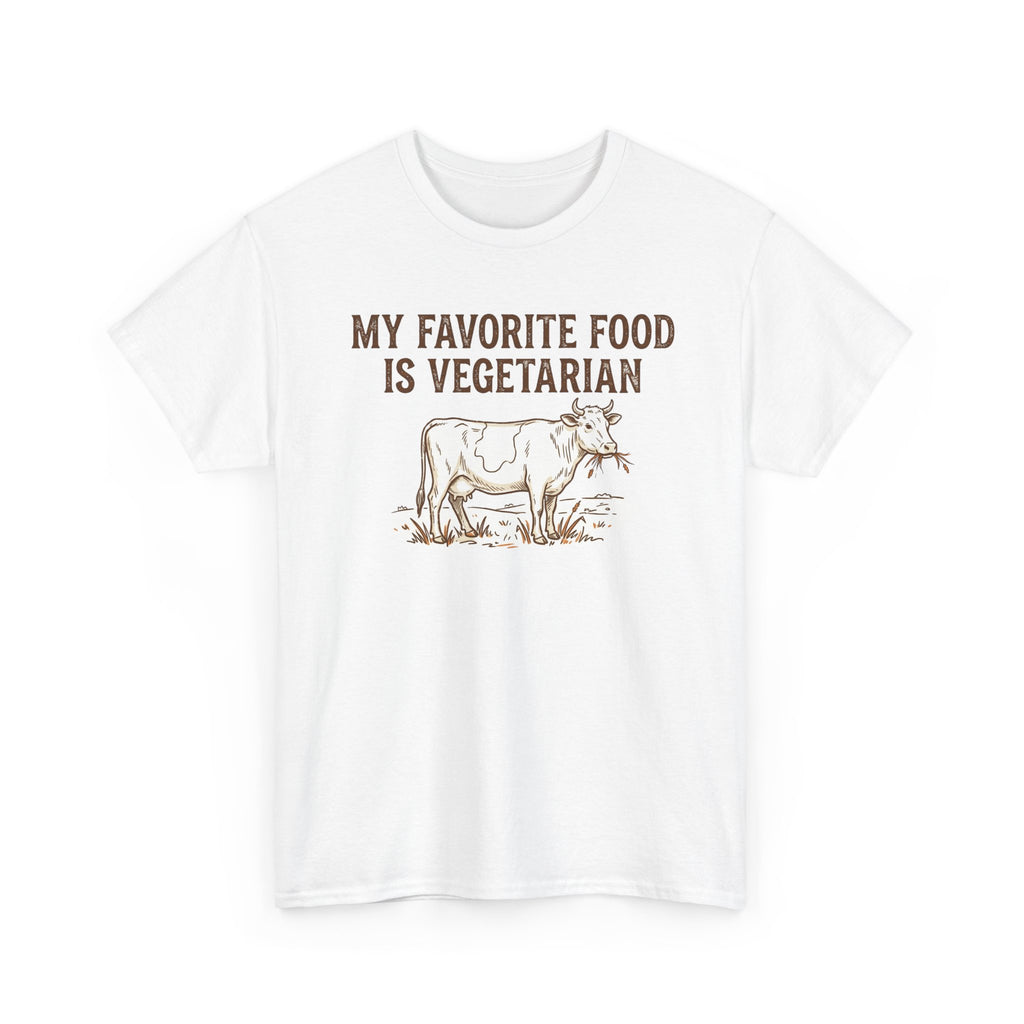 My Favorite Food is Vegetarian T-Shirt