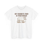 My Favorite Food is Vegetarian T-Shirt