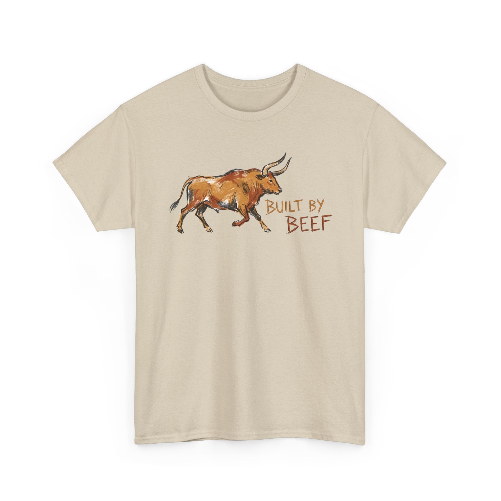 Built by Beef Cave Painting T-Shirt