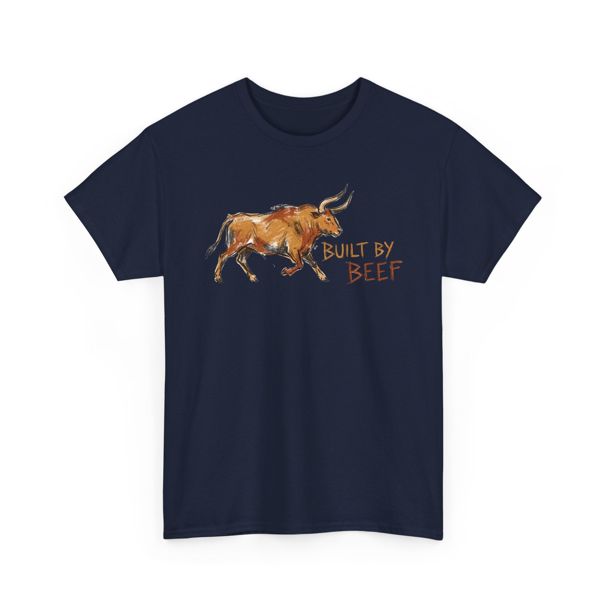 Built by Beef Cave Painting T-Shirt
