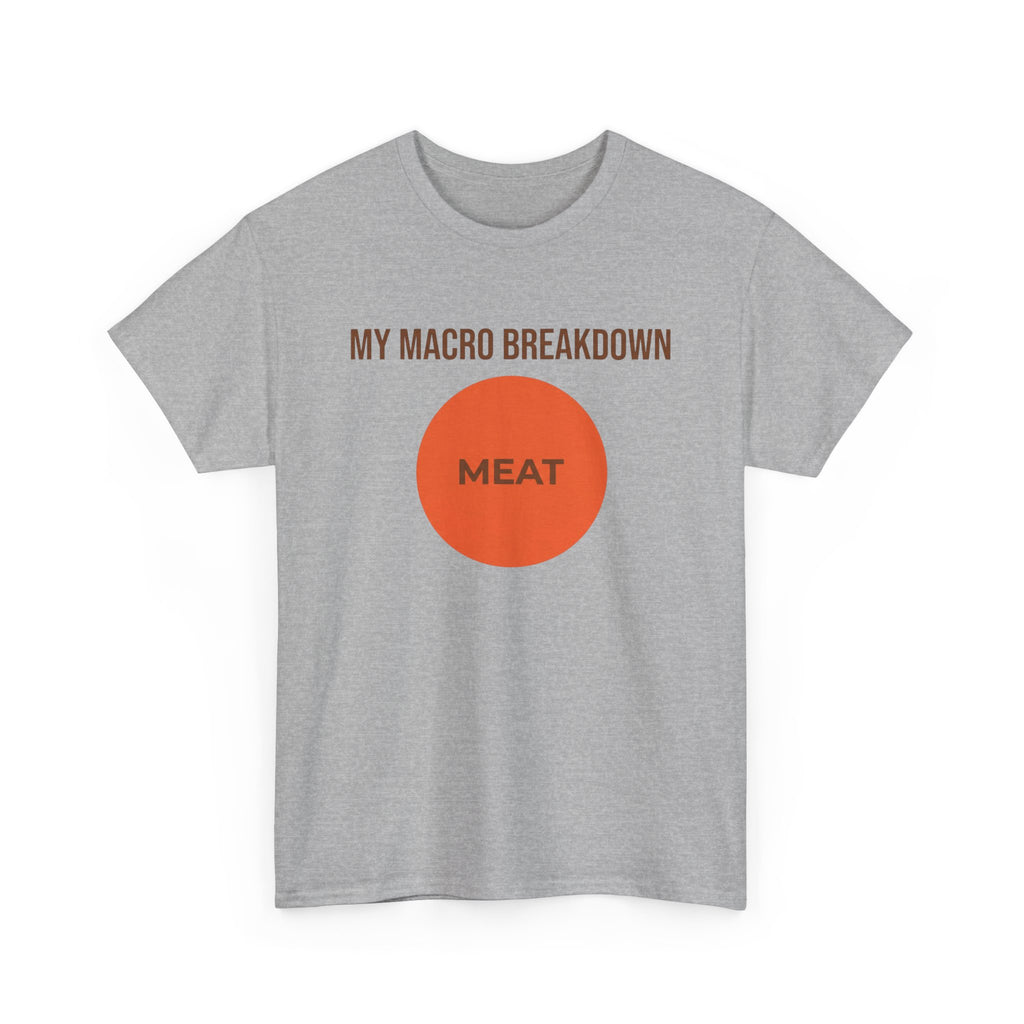 My Macro Breakdown Diagram T-Shirt