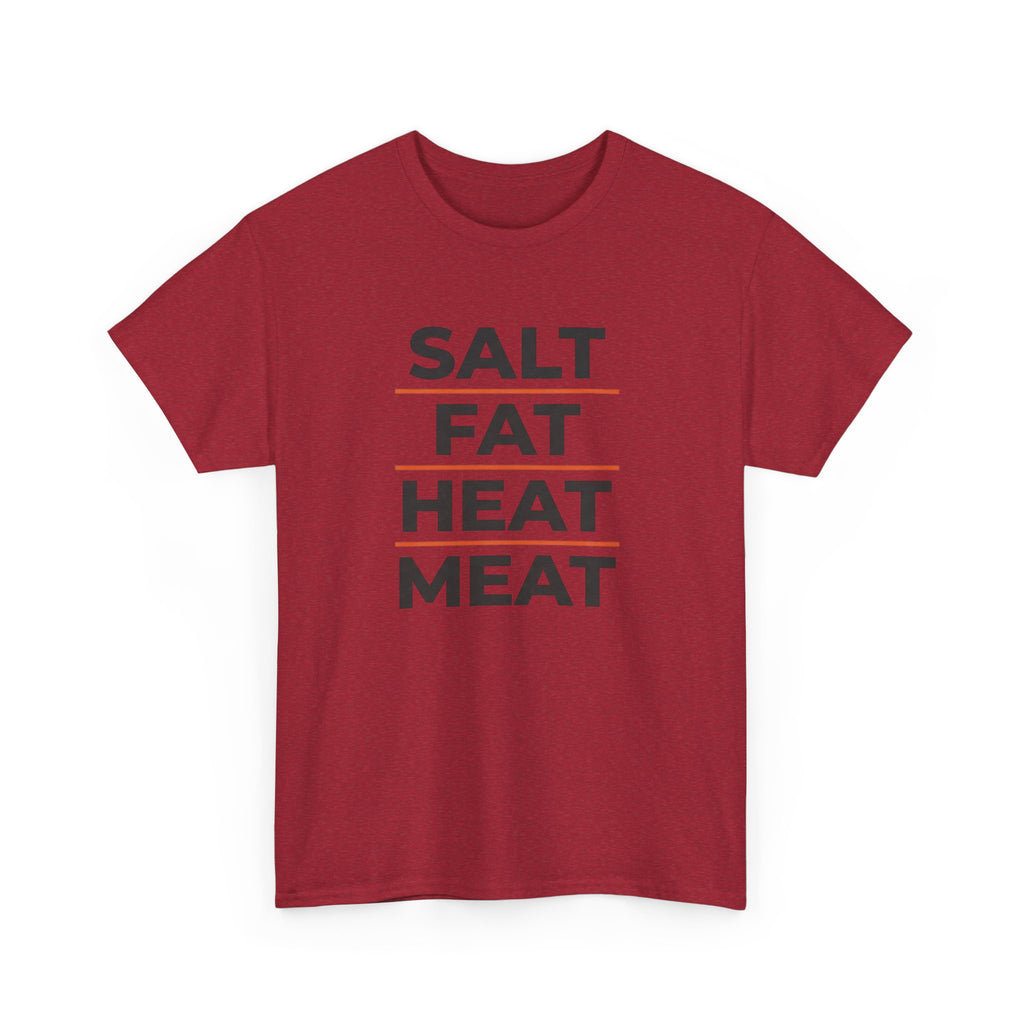 Salt Fat Heat Meat T-Shirt