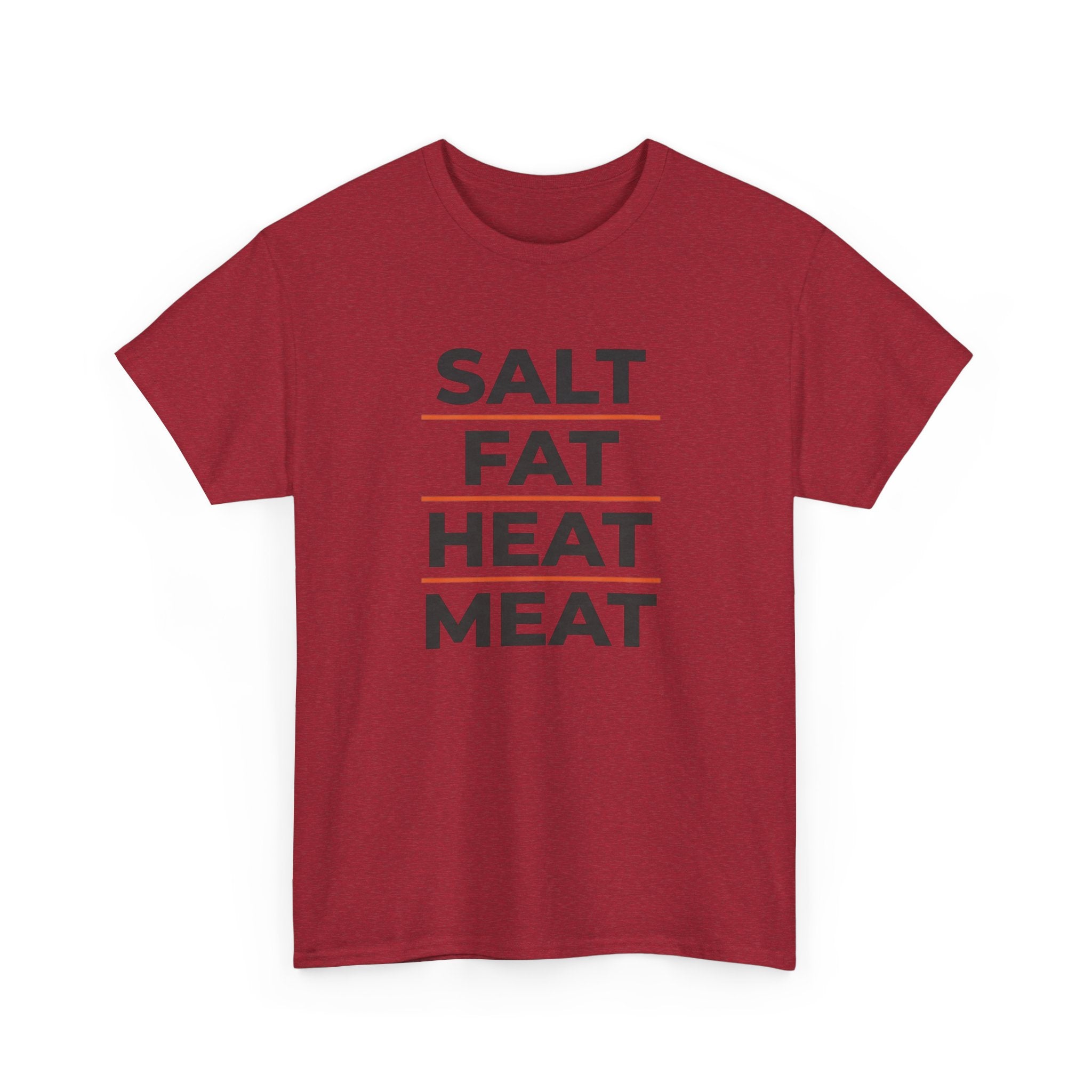 Salt Fat Heat Meat T-Shirt