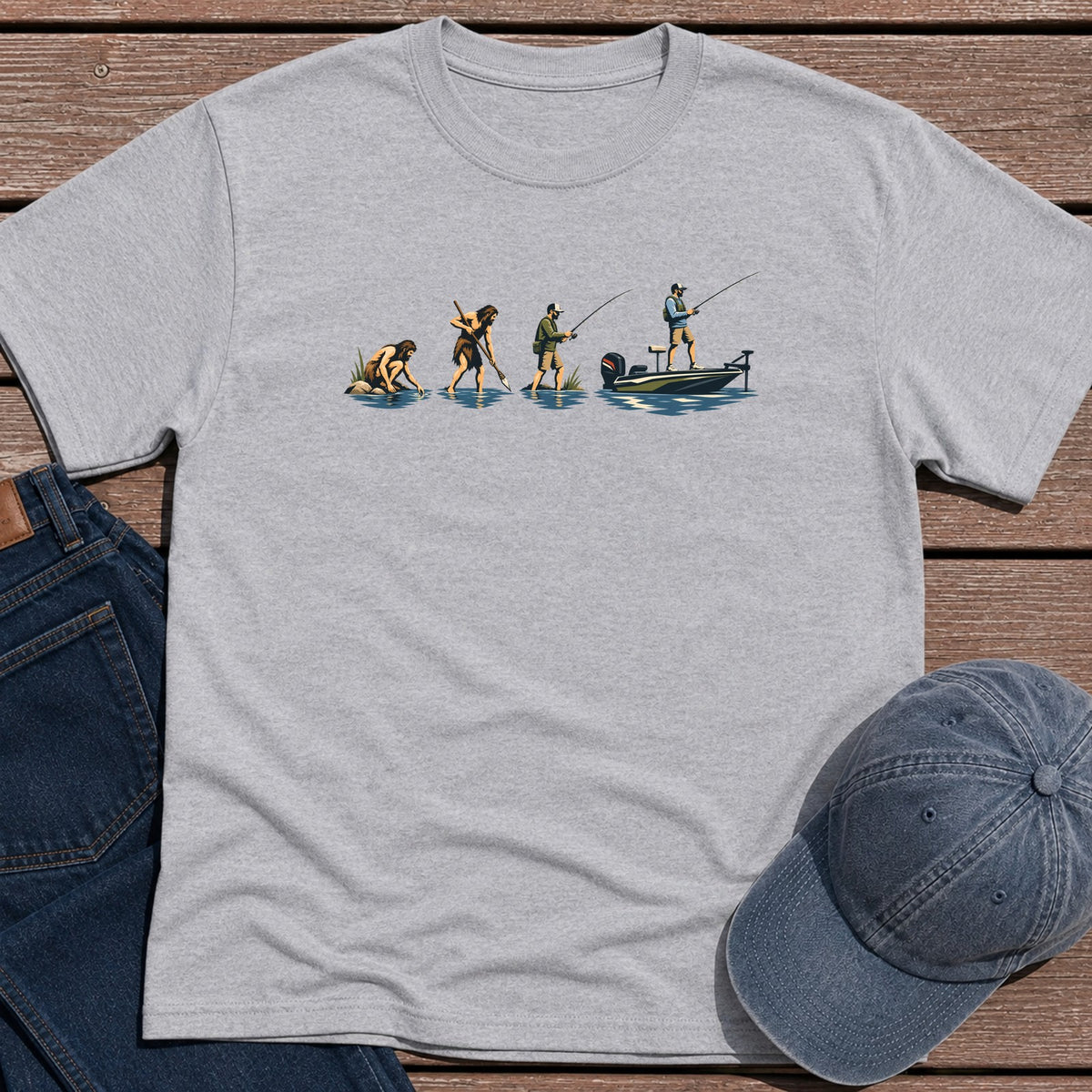Evo Fisherman T-Shirt - Sport Grey