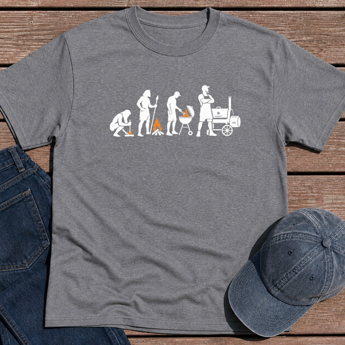 Evo Smoker T-Shirt - Tweed