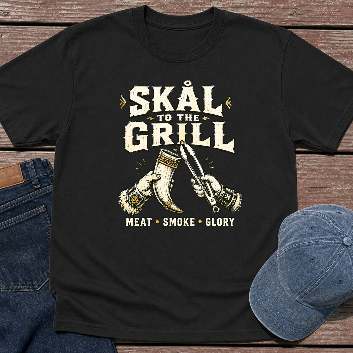 SKAL T-Shirt - Black