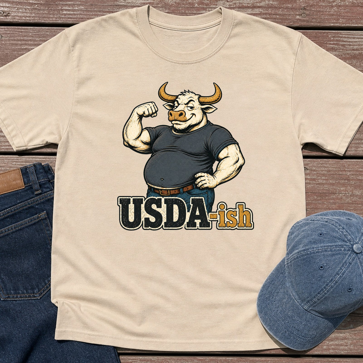 USDA-ish T-Shirt - Sand