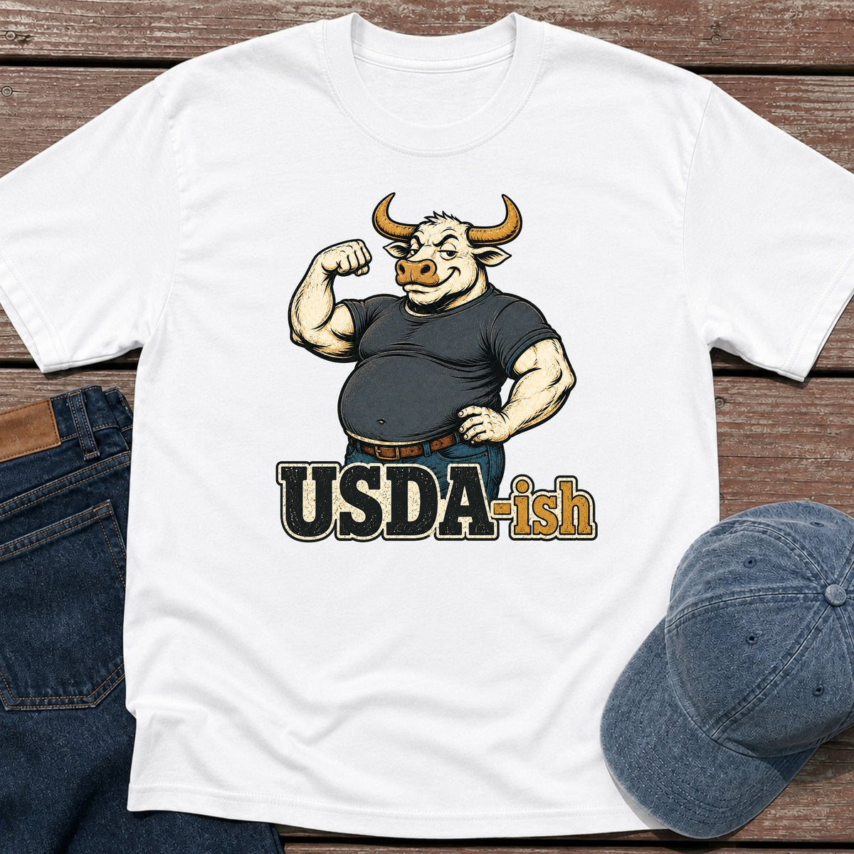 USDA-ish T-Shirt - White