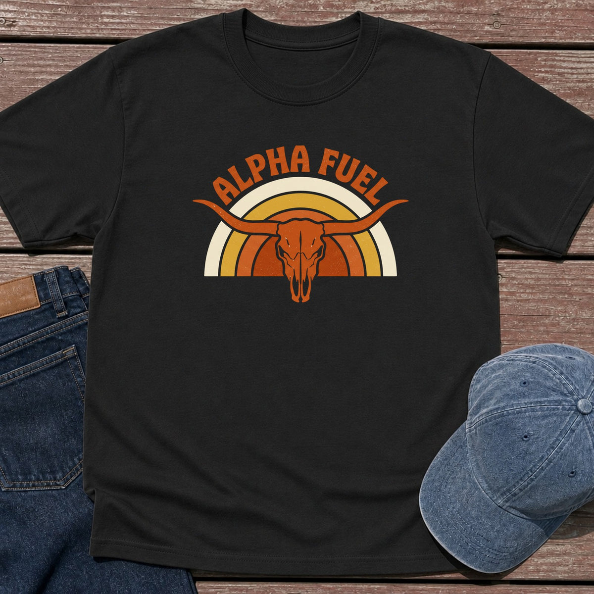 Alpha Fuel T-Shirt - Black