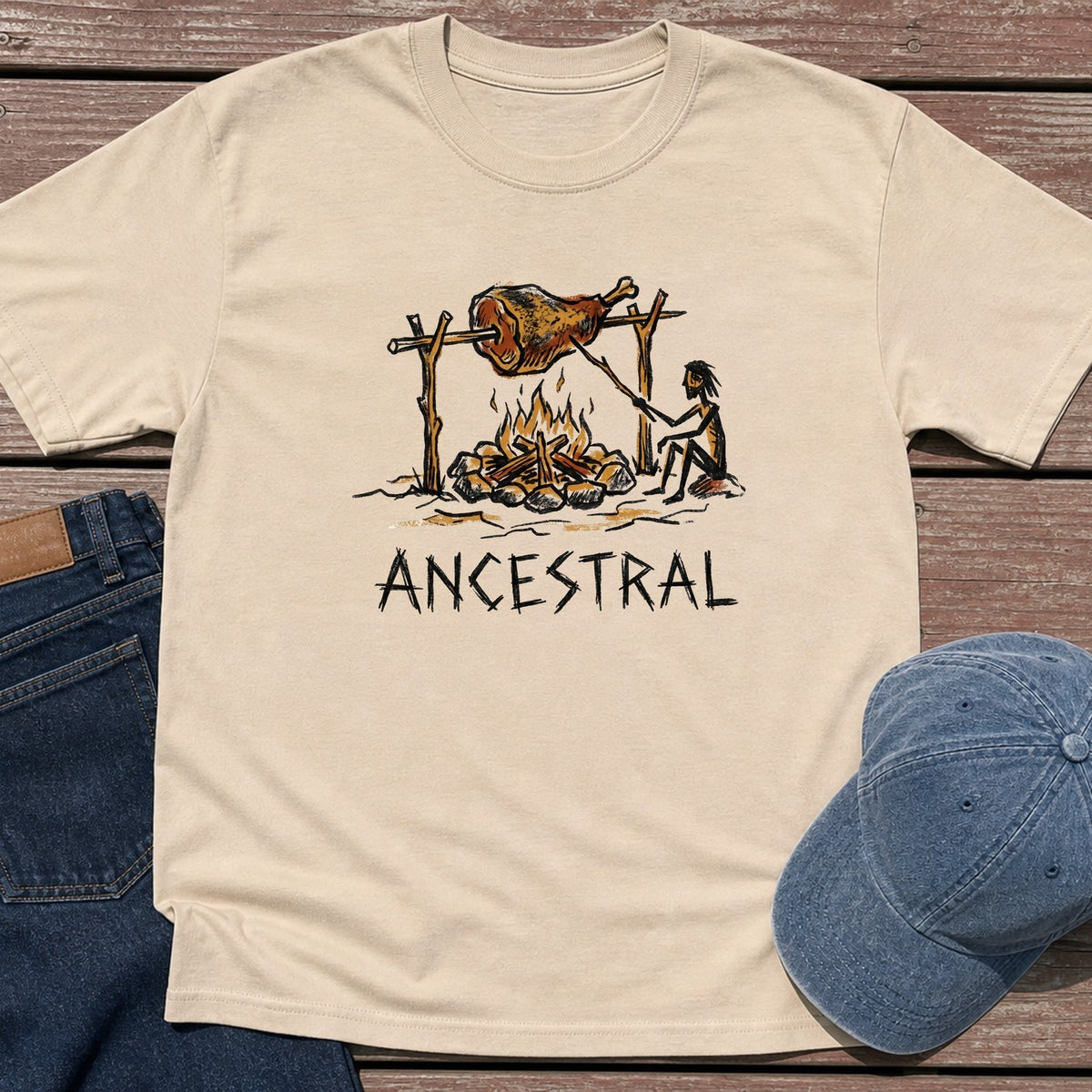 Ancestral T-Shirt - Sand