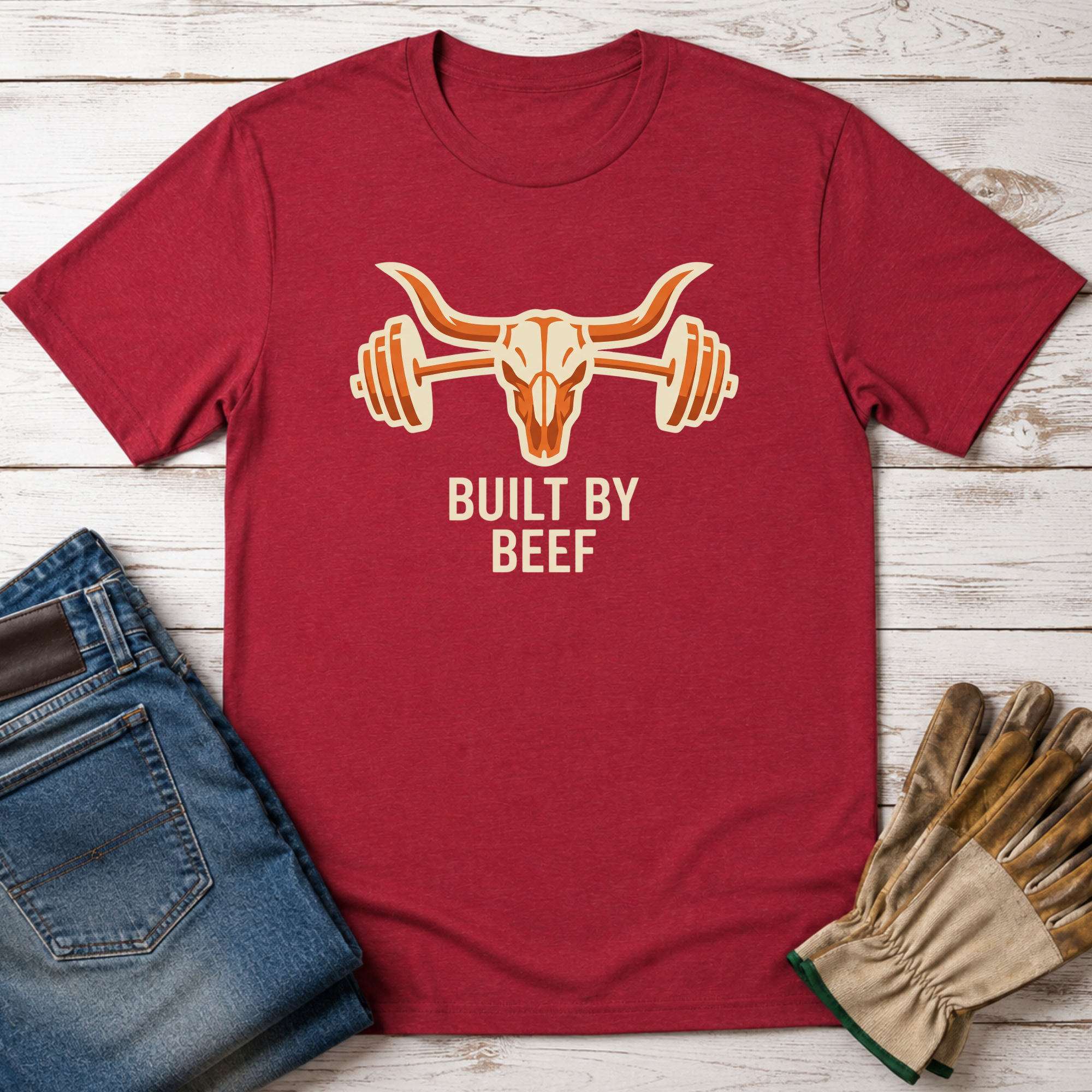 Built by Beef Dark T-Shirt