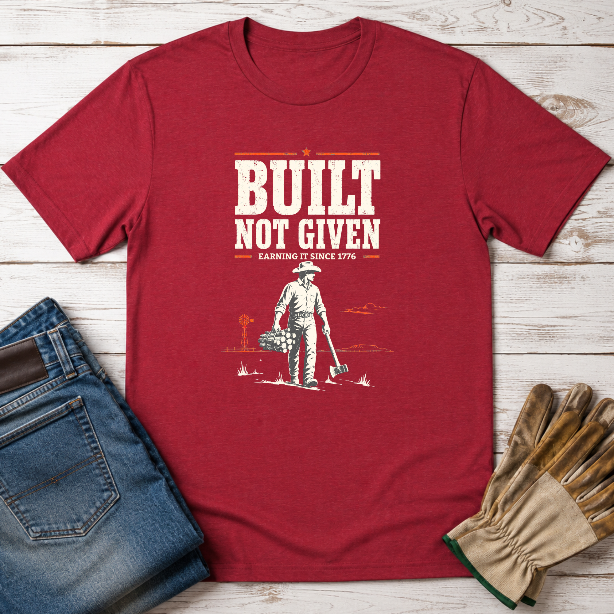 Built Not Given T-Shirt