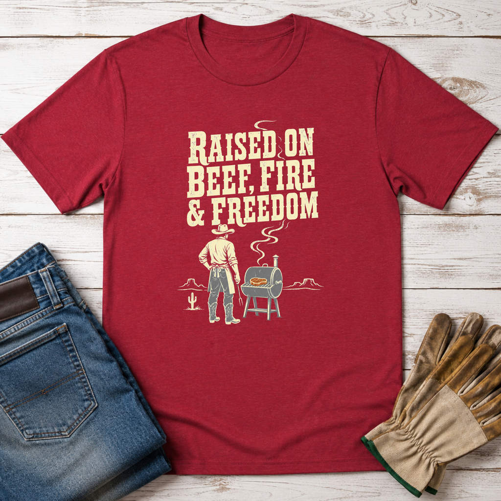 Beef Fire Freedom T-Shirt