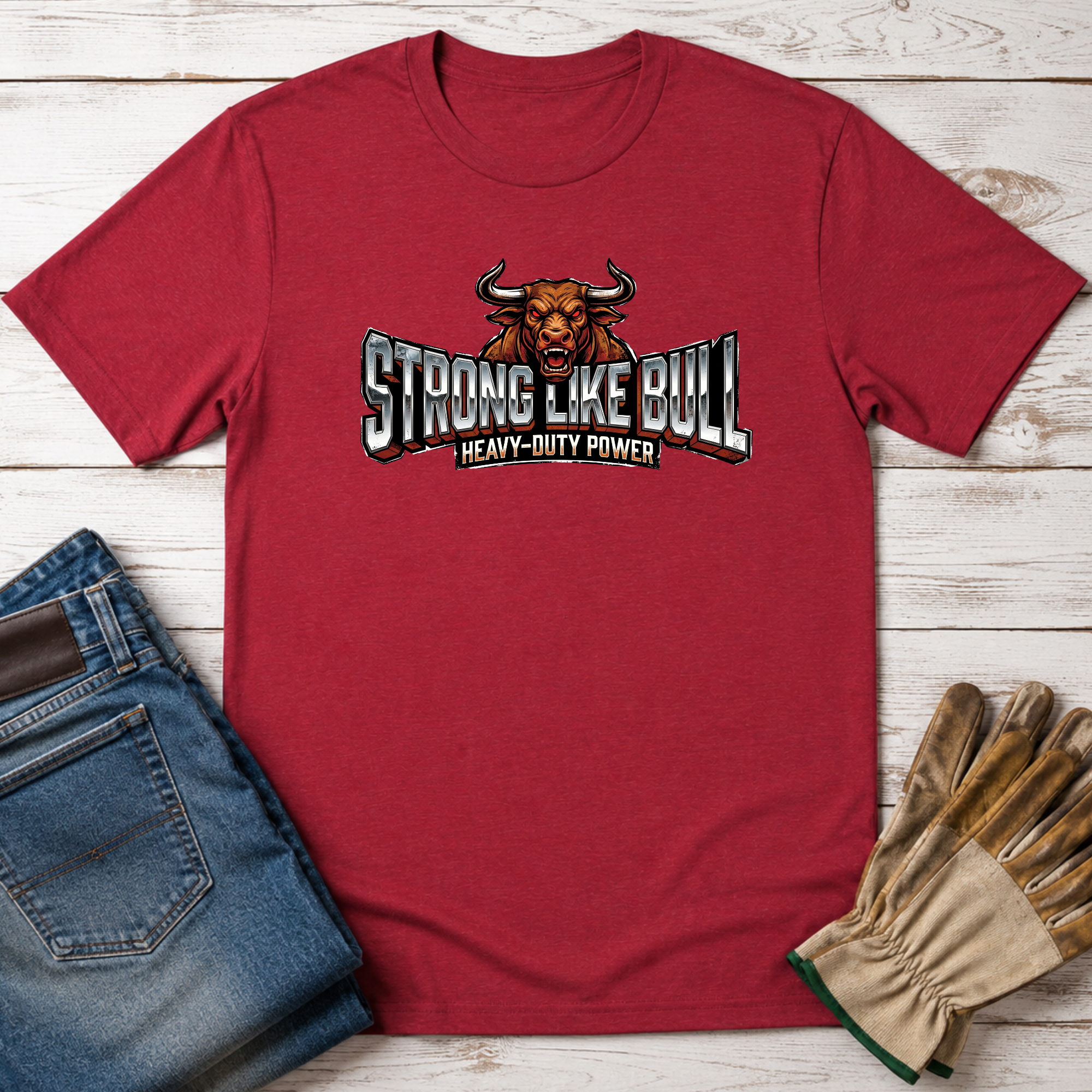 Strong Like Bull T-Shirt