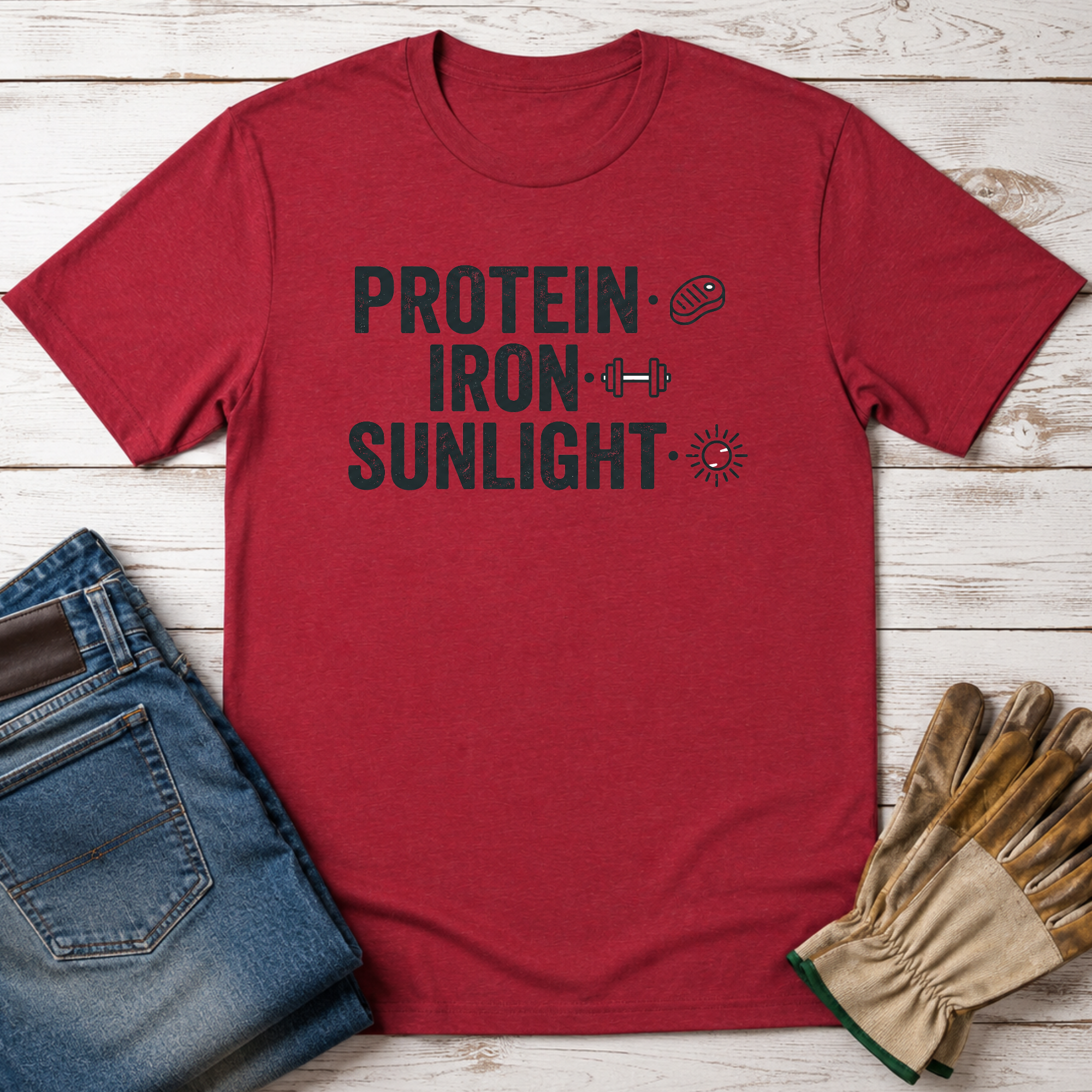 Protein Iron Sunlight T-Shirt