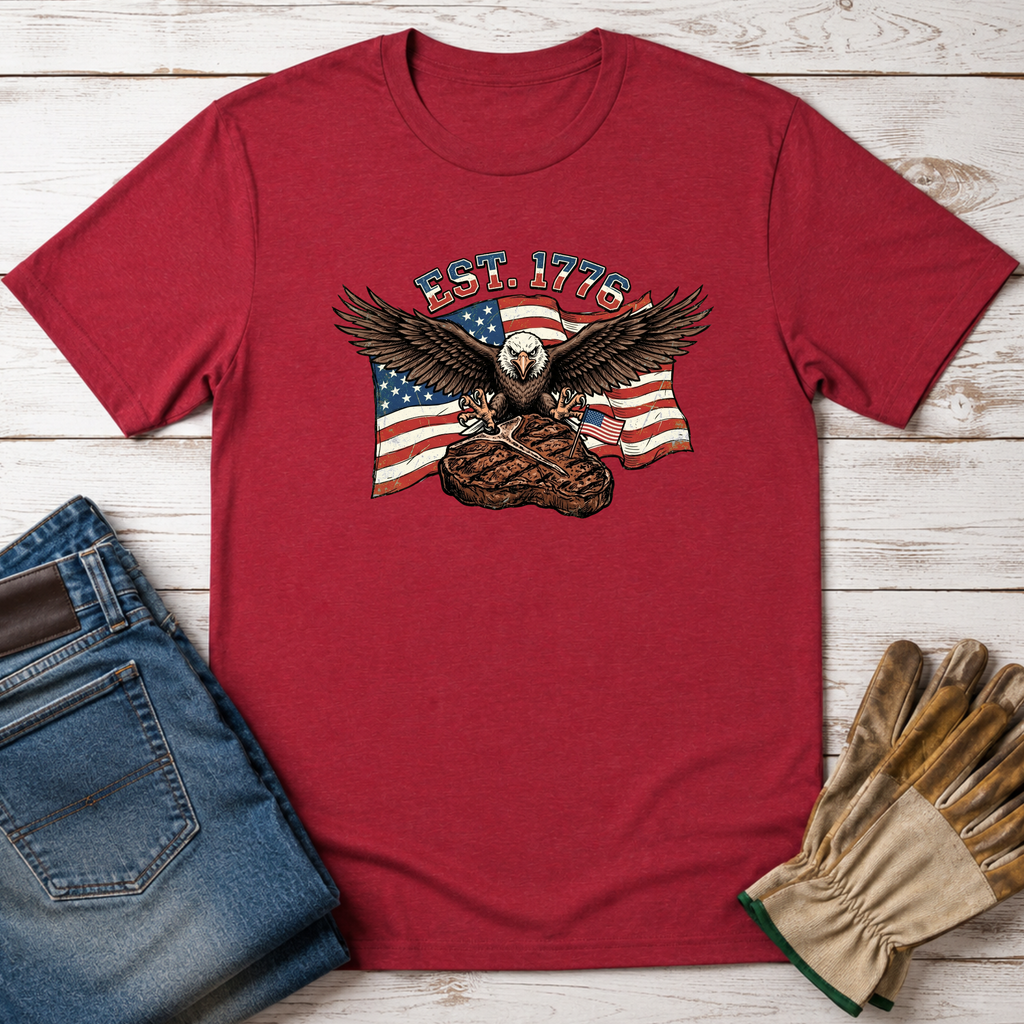 Bald Eagle & Porterhouse T-Shirt