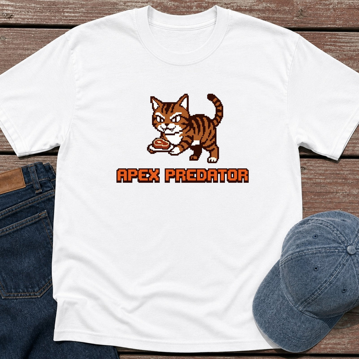 Apex Kitty T-Shirt - White