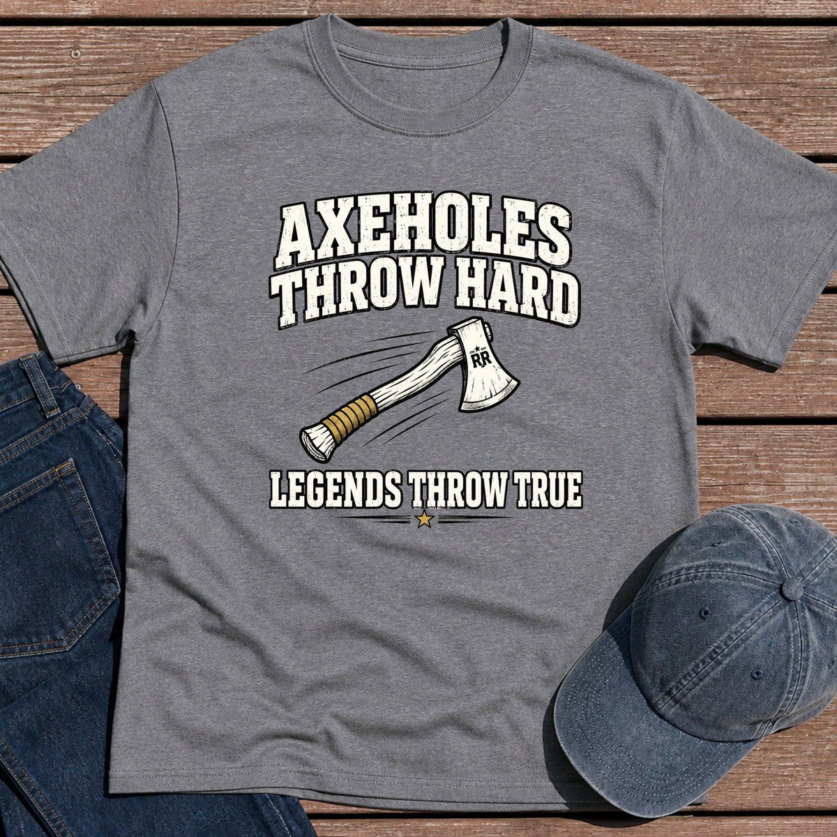 Axeholes v. Legends T-Shirt - Tweed