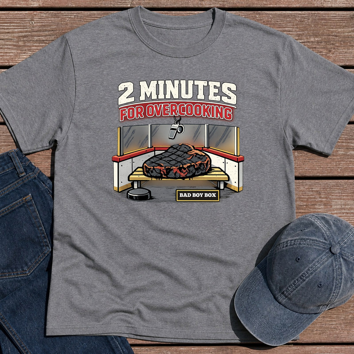 Bad Boy Box T-Shirt - Tweed