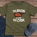 Bacon For Cook T-Shirt - Military Green