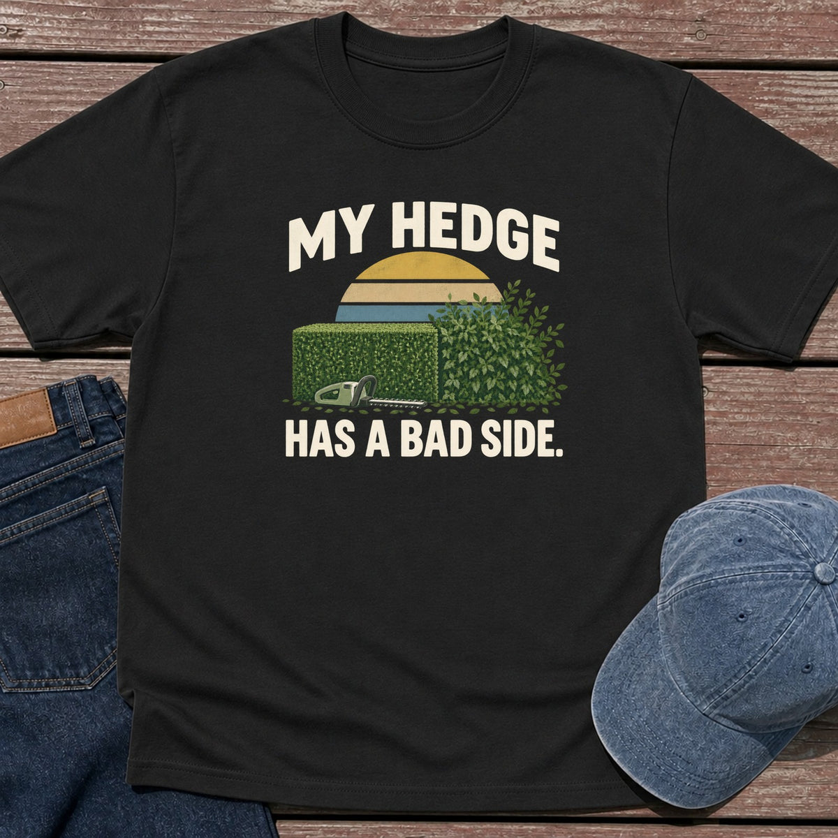 Bad Hedge T-Shirt - Black