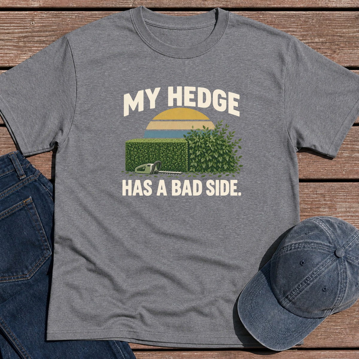 Bad Hedge T-Shirt - Tweed