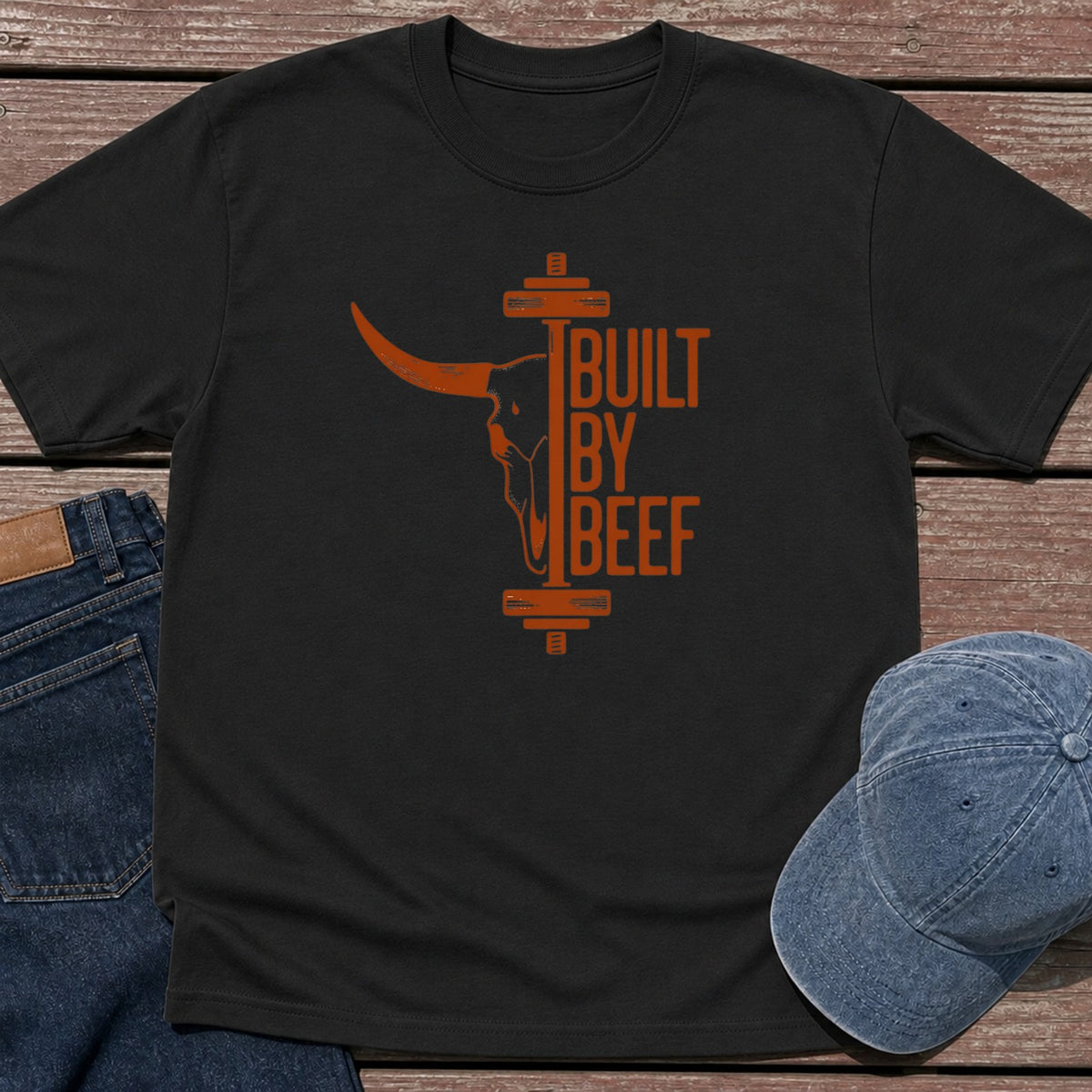 Barbell Beef T-Shirt - Black