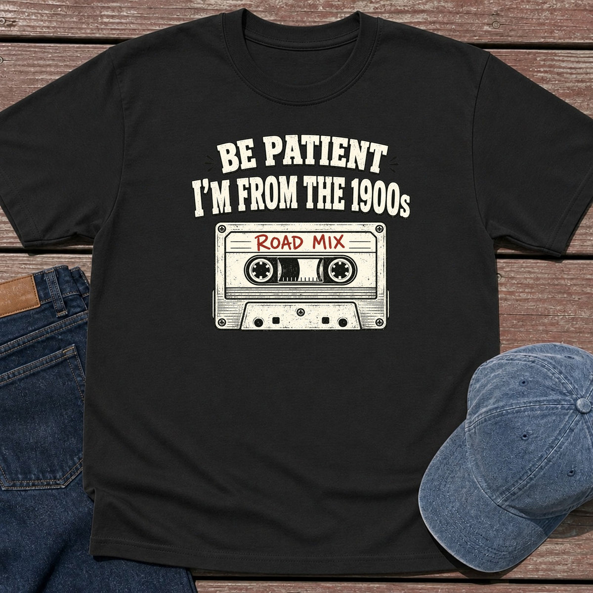 Be Patient T-Shirt - Black