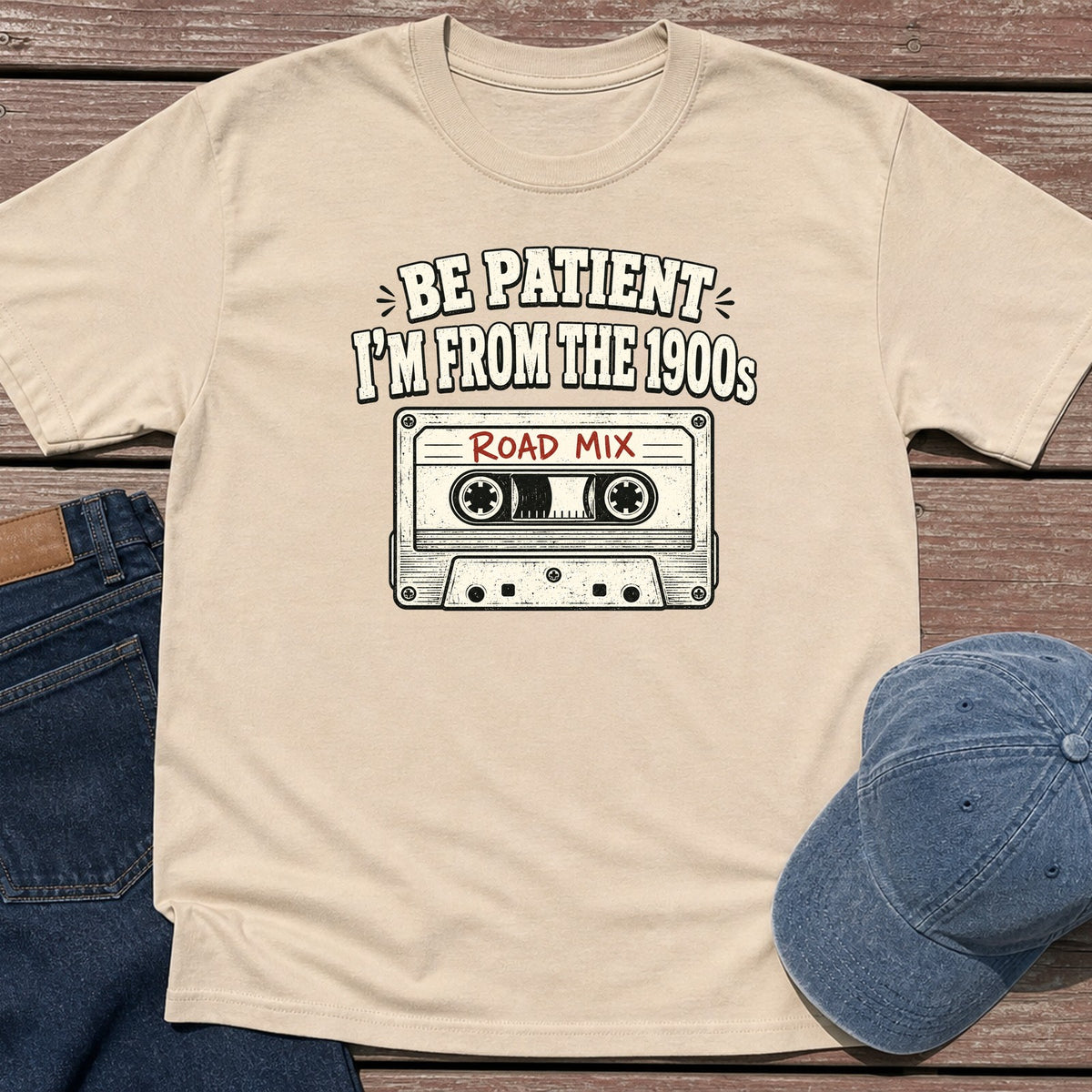 Be Patient T-Shirt - Sand