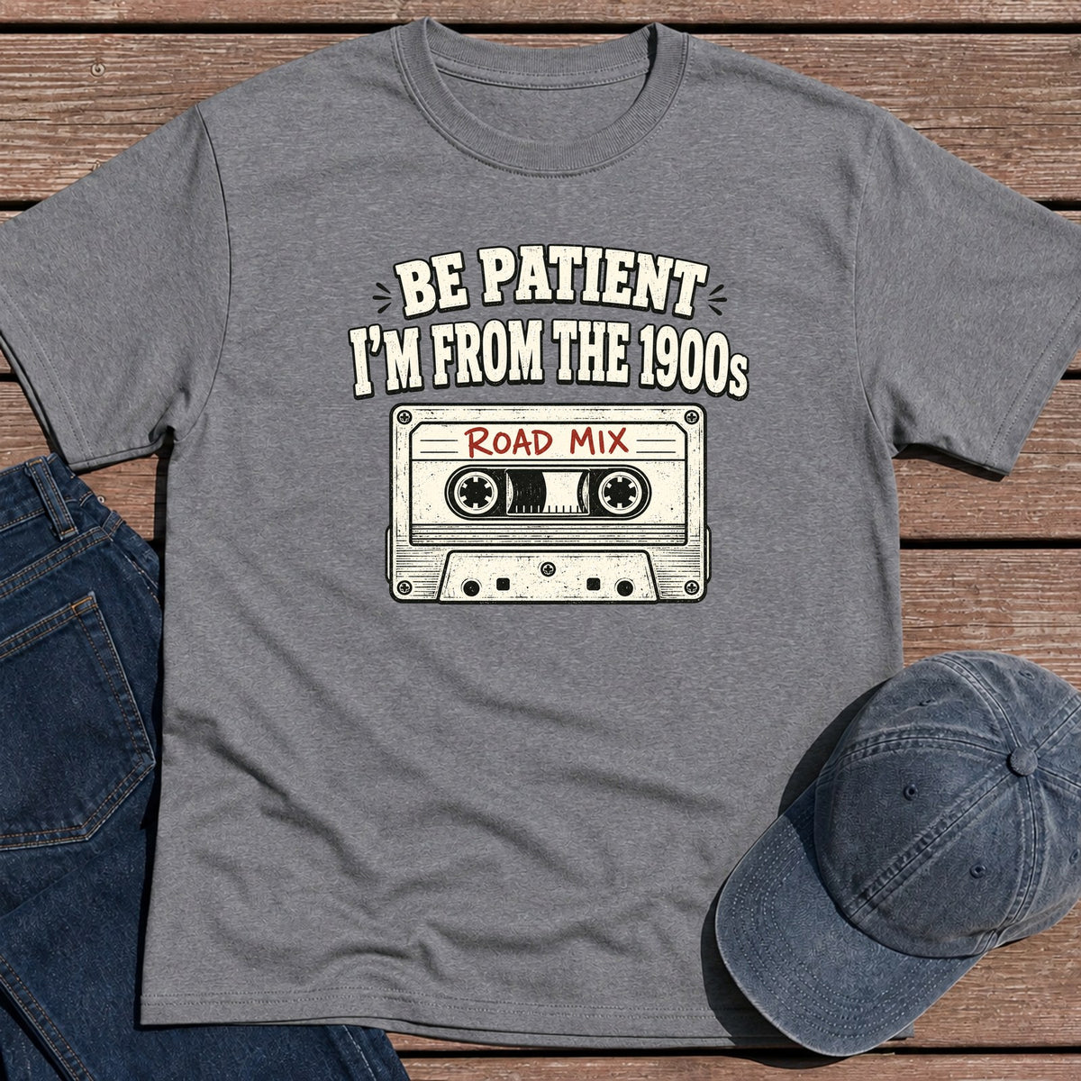 Be Patient T-Shirt - Tweed