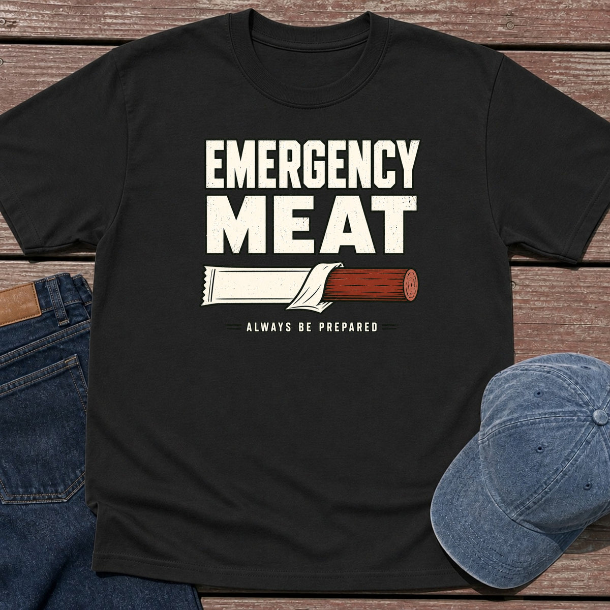 Be Prepared T-Shirt - Black